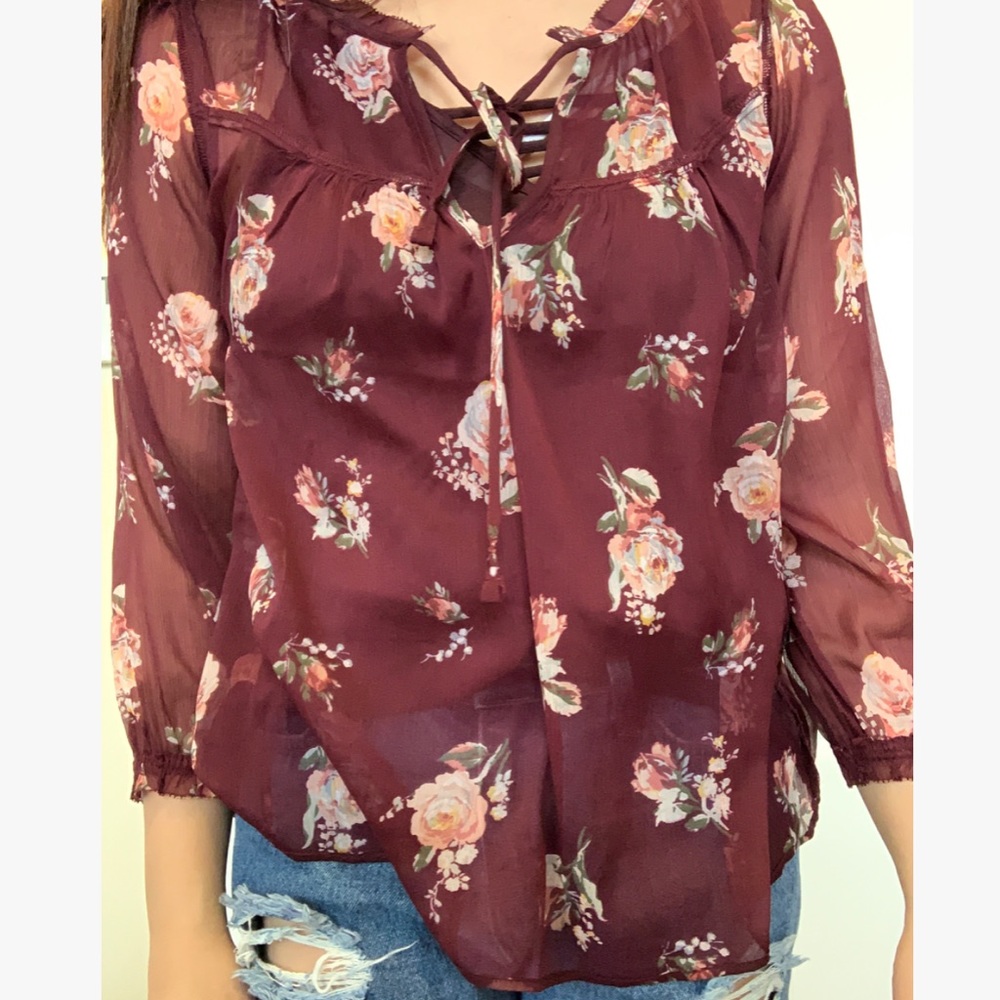 Maroon cover up